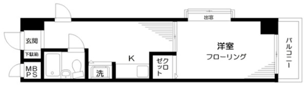 日神パレステージ東所沢第2の物件間取画像